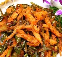 Spicy Dried Chili Pollock
