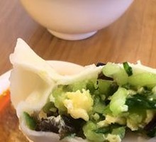 黄瓜鸡蛋水饺