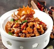 Stir-fried Mountain Chicken from Laoshan