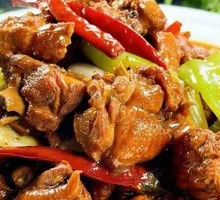 Stir-fried Mountain Chicken from Laoshan