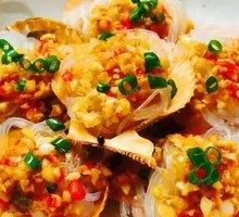Steamed Scallops with Garlic and Vermicelli