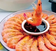 Steamed Freshwater Shrimp