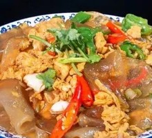 Duck Egg Noodles with Vermicelli