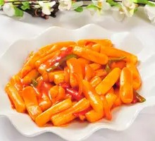 Spicy Rice Cake Stir-Fry