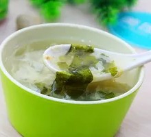 Seaweed and Egg Soup