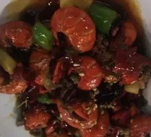 Spicy Stir-Fried Lobster Tails
