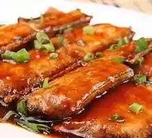 Braised Knife Fish
