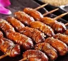 Dry-Fried Small Silkworm Pupae
