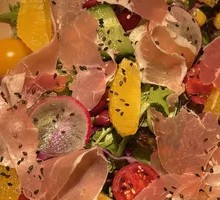Honey Mustard Orange Ham Salad