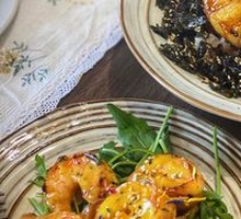 Honey Mustard Shrimp Balls