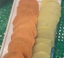Potato and Sweet Potato Platter