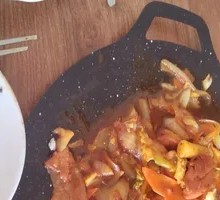 Squid and Pork Belly Stir-fry