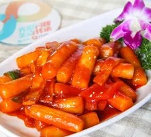 芝士夹心炒年糕