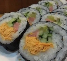 Ham and Meat Floss Roll