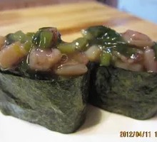 Mustard Octopus Sushi Boat