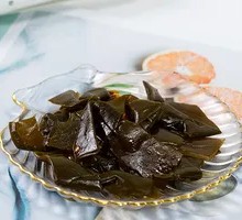 Thin seaweed strips