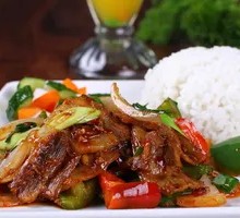 Sichuan-style Twice-Cooked Pork Rice