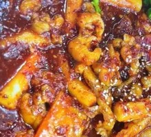 Fish Cake Stir-Fried with Cheese Rice Cakes