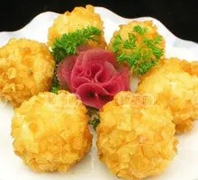 Cheese-filled Shrimp Balls