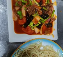 Xinjiang Noodles with Sauce