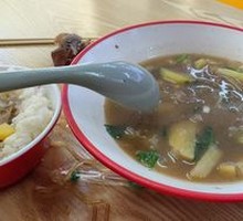 Stewed Pork Ribs with Potatoes and Rice