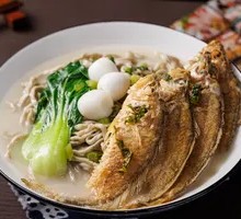 Yellow Croaker Seafood Noodles