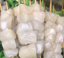 Grilled Scallop Hearts