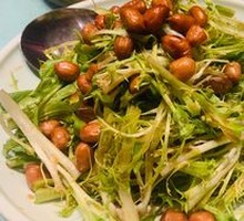 Cold-mixed bitter lettuce