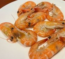 Boiled Shrimp in Salt Water