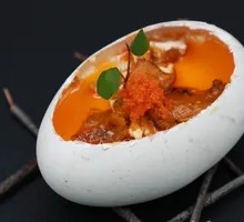 Goose Egg Shrimp Soup Steamed Sea Urchin
