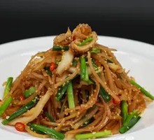 Corn and Potato Stir-fried with Abalone