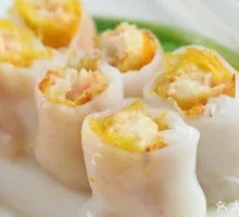 Crispy Shrimp Rice Noodle Roll