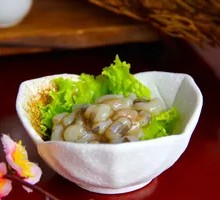 Tuna Sashimi with Mustard Octopus