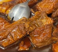 Small Portion of Knife Fish Braised Spare Ribs