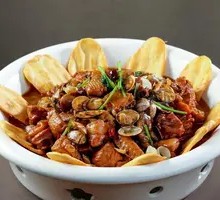 Special Clam Stir-Fried Chicken