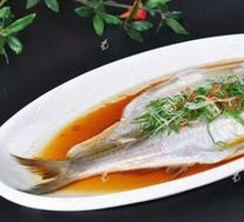 Oil-Poured White Fish