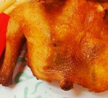 Honey-glazed扒 Chicken