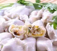 Bamboo Shoot Egg Shrimp Dumplings