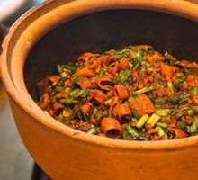 Sea Cucumber Rice Toss