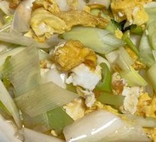 Scallion and Egg Stir-Fry