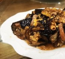 Eggplant with Sea Cucumber