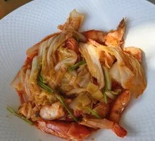 Stir-Fried Shrimp with Chinese Cabbage