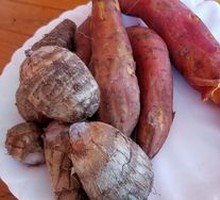 Sweet Potato and Taro Platter