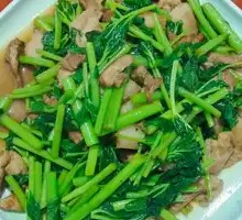 Daylily Pork Stir-fry