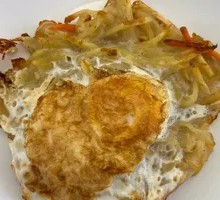 Shredded Potato and Egg Pancake
