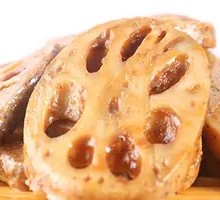 Black Duck with Lotus Root Slices