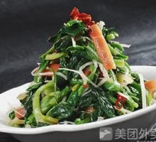 Stir-fried Spinach Salad