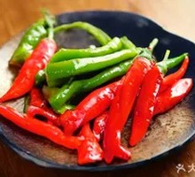 Braised Pepper with Tiger Skin