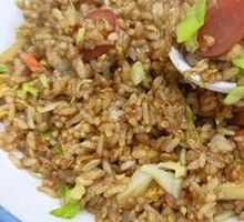 Egg and Sausage Fried Rice