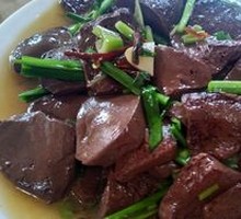Stir-fried羊Blood